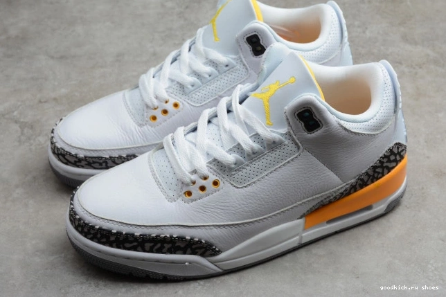 JORDAN RETRO AIR CK9246-108 ORANGE 3 LASER (W) 0715